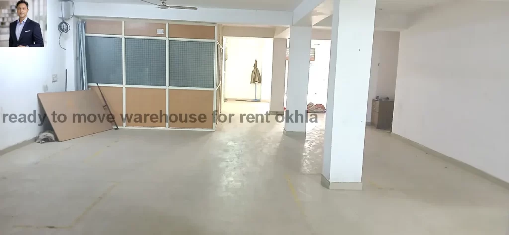 Ready to move warehouse for rent in Okhla Industrial Area New Delhi with wide road access