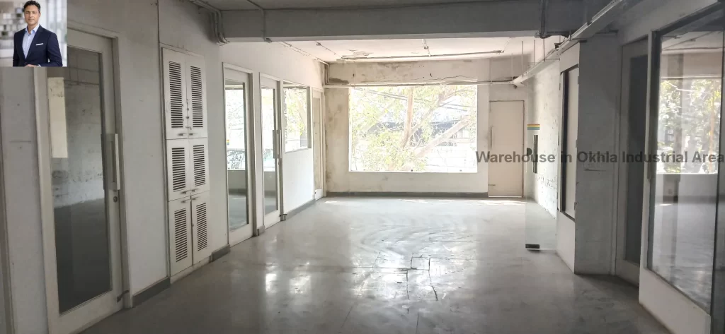 Warehouse in Okhla Industrial Area with wide road access
