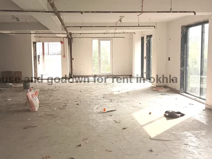 Secure warehouse and godown for rent in Okhla Industrial Area Delhi near main road and metro connectivity