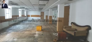 Warehouse godown for rent in Okhla Phase 2 New Delhi commercial storage space