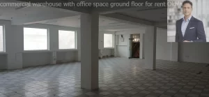 Commercial industrial warehouse with loading dock in Okhla Industrial Area New Delhi available for lease