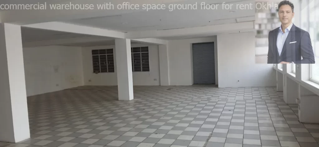 Logistics warehouse with loading dock facility in Okhla Industrial Area New Delhi prime industrial location