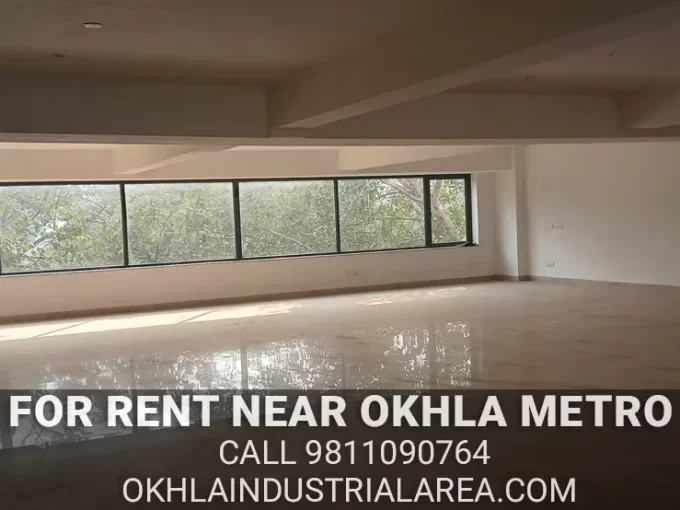 Okhla Phase 3 godown for rent near the metro station.