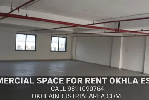 Verified commercial space for rent in Okhla Estate by Property Masterz.