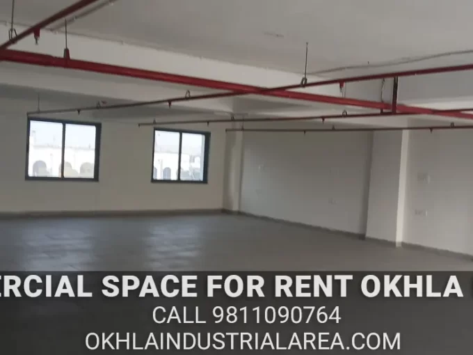 Verified commercial space for rent in Okhla Estate by Property Masterz.