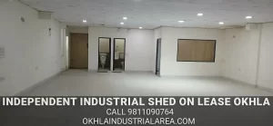 RCC industrial property for rent in Okhla Phase 1.