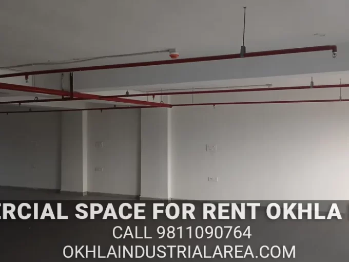 Small commercial space for rent in Okhla Estate.