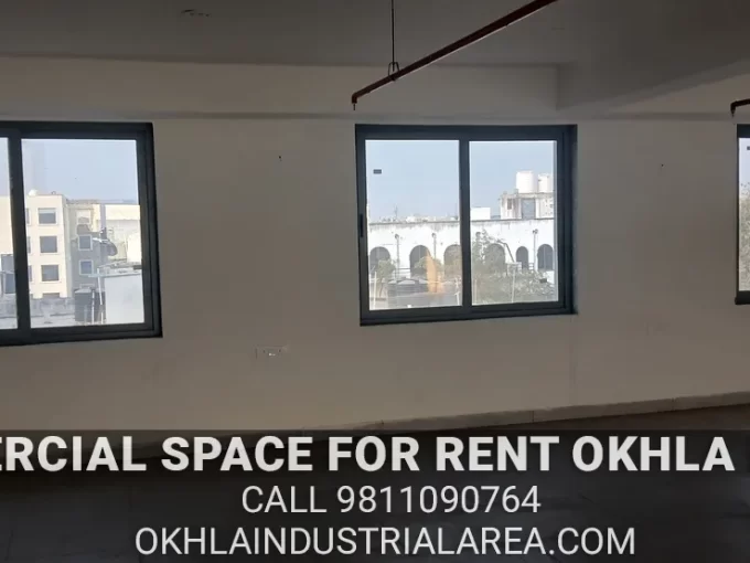 Spacious IT park commercial space for rent in Okhla Estate.